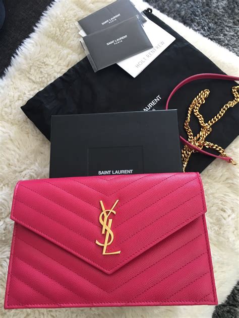 ysl wallet pink|ysl handmade wallet.